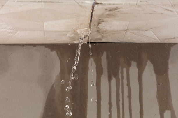 Professional Flood Damage Cleanup technician working in Camden, OH